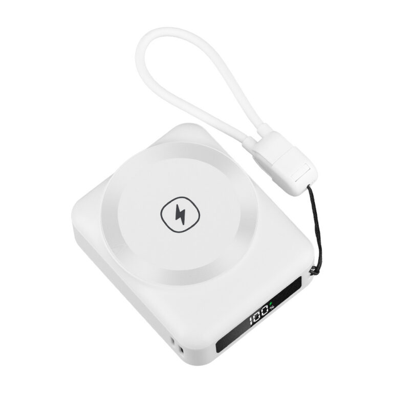 10000mAh power bank with 20W fast charge and 15W MagSafe wireless charging