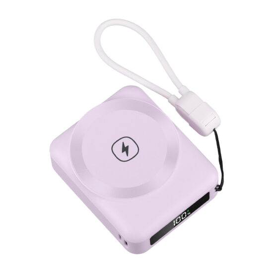 10000mAh power bank with 20W fast charge and 15W MagSafe wireless charging