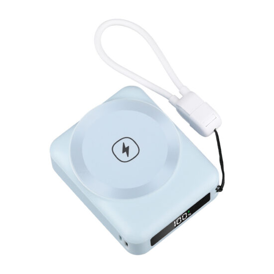 10000mAh power bank with 20W fast charge and 15W MagSafe wireless charging