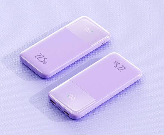 22.5W 10000mAh Fast Charging Power Bank with Digital Display

