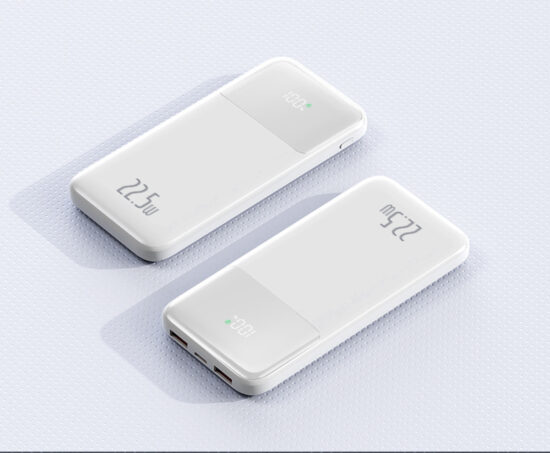 22.5W 10000mAh Fast Charging Power Bank with Digital Display

