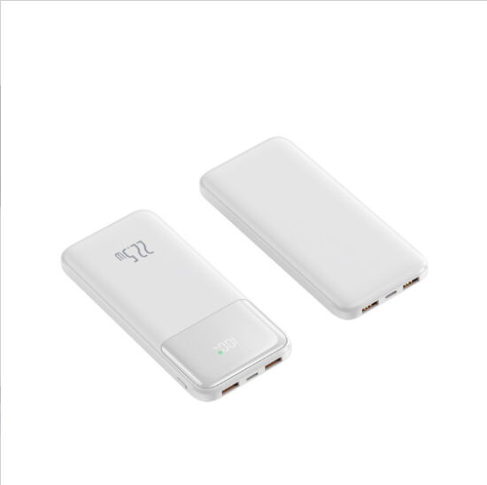 22.5W 10000mAh Fast Charging Power Bank with Digital Display

