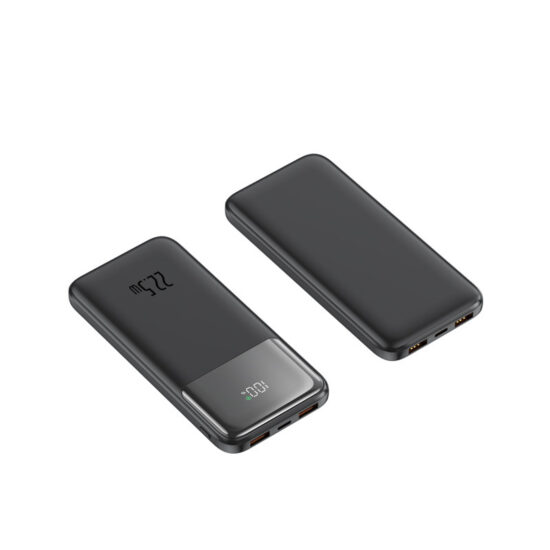 22.5W 10000mAh Fast Charging Power Bank with Digital Display


