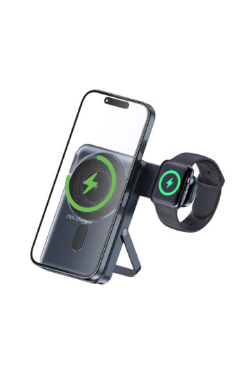 10000mAh magnetic wireless portable charger with digital display and fast charging