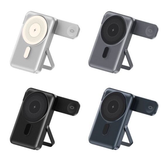 10000mAh magnetic wireless portable charger with digital display and fast charging