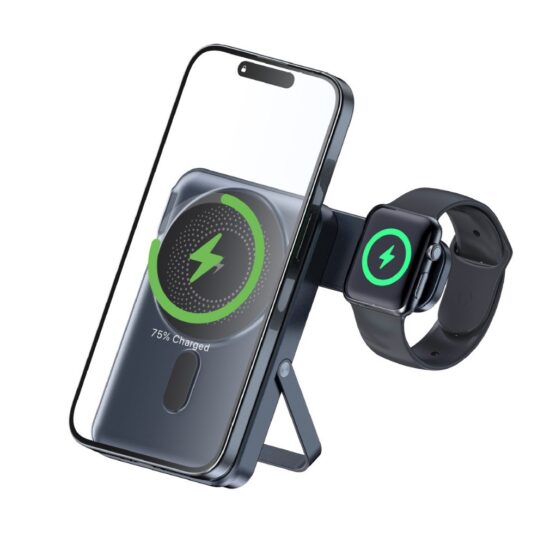 10000mAh magnetic wireless portable charger with digital display and fast charging