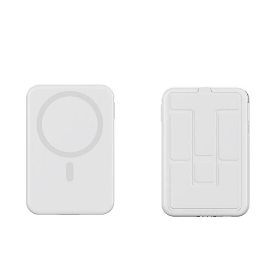 Magnetic Wireless Power Bank 10000mAh with Fast Charging and Kickstand

