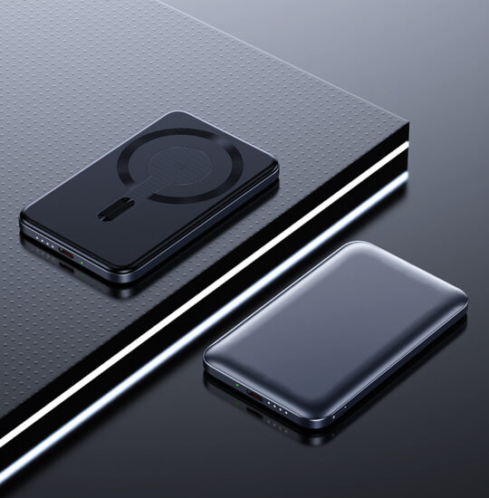 Slim Magnetic Wireless Power Bank 10000mAh with Fast Charging and Aluminum Shell