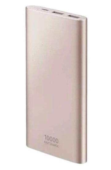 Samsung-Compatible 10000mAh Power Bank with 15W USB-C Fast Charging