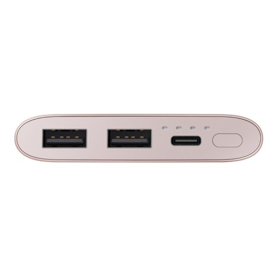 Samsung-Compatible 10000mAh Power Bank with 15W USB-C Fast Charging