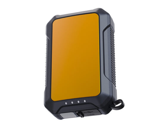 10000mAh Dual-Sided Hand Warmer Power Bank with LED Light – Outdoor USB Charger