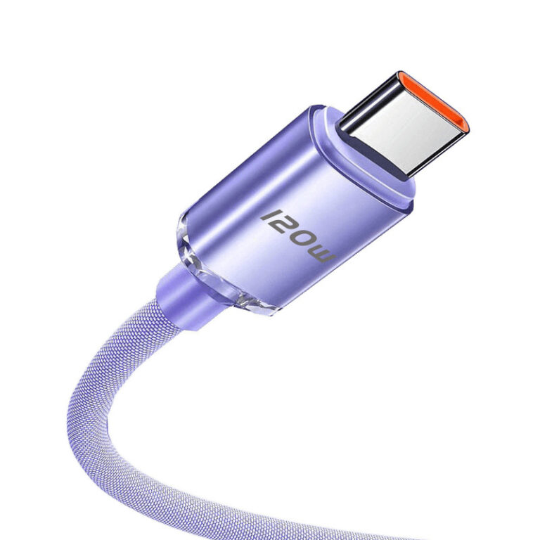 120W USB-C Fast Charging Cable for Xiaomi Huawei Vivo Phones
