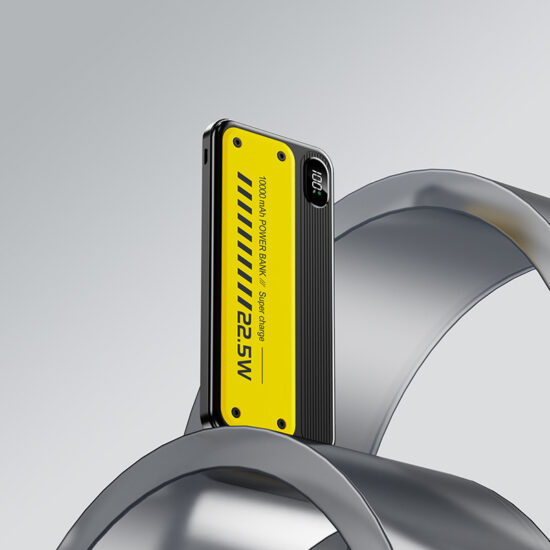 20000mAh Power Bank with Built-in Cables for Fast Charging and Gifts

