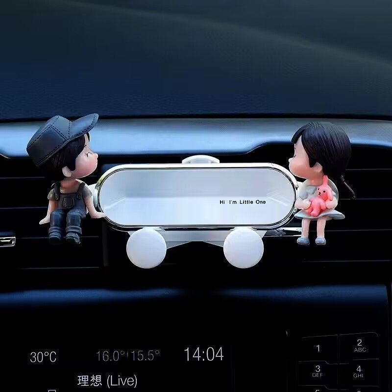 2024 Cartoon Air Vent Car Phone Holder for GPS