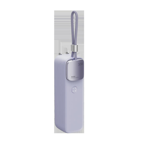21700 5000mAh portable power bank with PD 22.5W fast charging and LED display