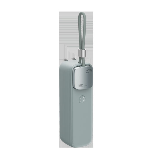 21700 5000mAh portable power bank with PD 22.5W fast charging and LED display