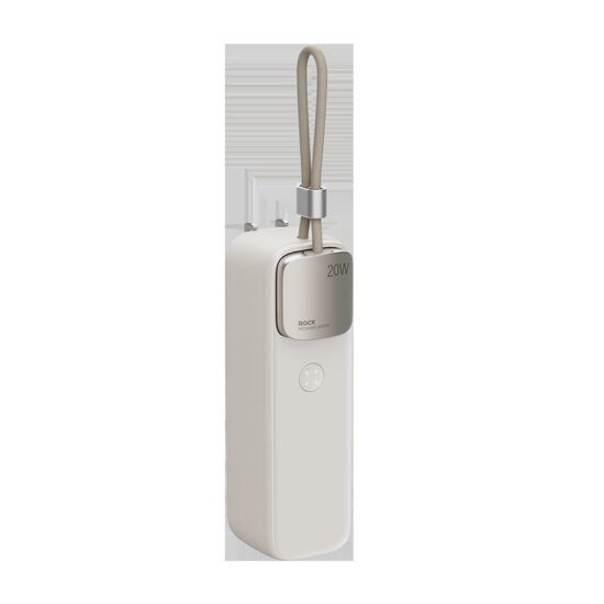 21700 5000mAh portable power bank with PD 22.5W fast charging and LED display