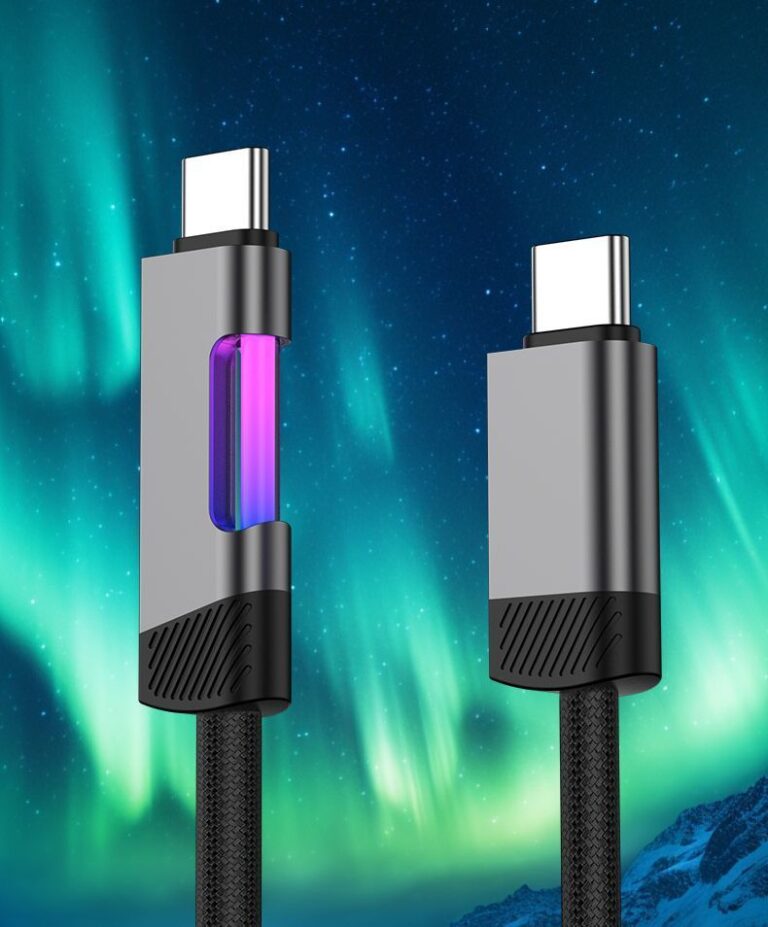27W PD Liquid Silicone USB Type-C Fast Charging Cable for Android Devices