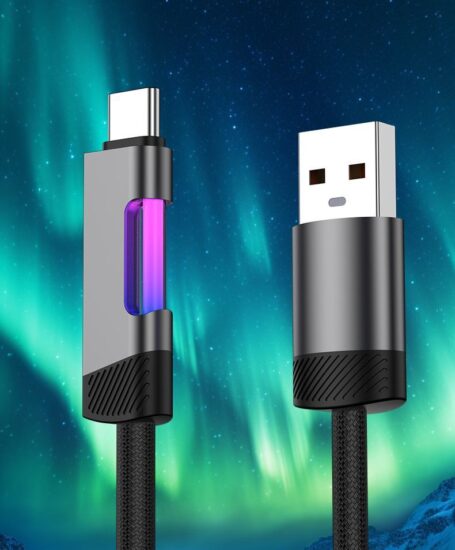 27W PD Liquid Silicone USB Type-C Fast Charging Cable for Android Devices