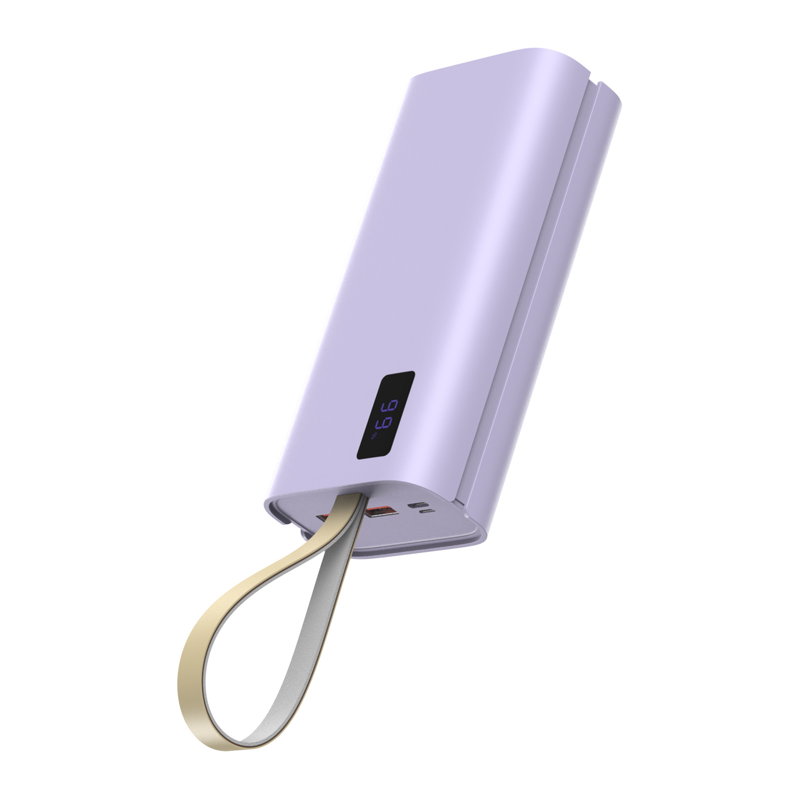 30000mAh high capacity power bank with 22.5W fast charging and multi-device support
