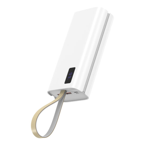30000mAh high capacity power bank with 22.5W fast charging and multi-device support