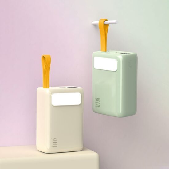 "30000mAh super fast charge power bank with 22.5W output for smartphones"