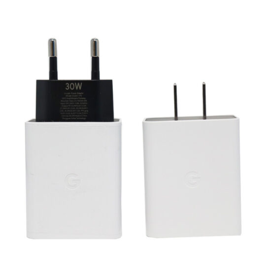 30W PD Fast Charger Compatible with Google Pixel 6/7 USB-C Adapter