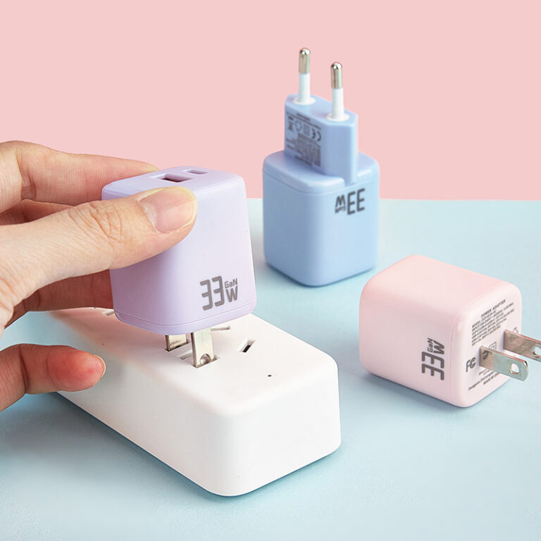 33W GaN USB Fast Charger for iPhone Samsung Huawei Xiaomi 图片 Title：33W GaN Super Fast Charging Adapter | Universal Protocol Su