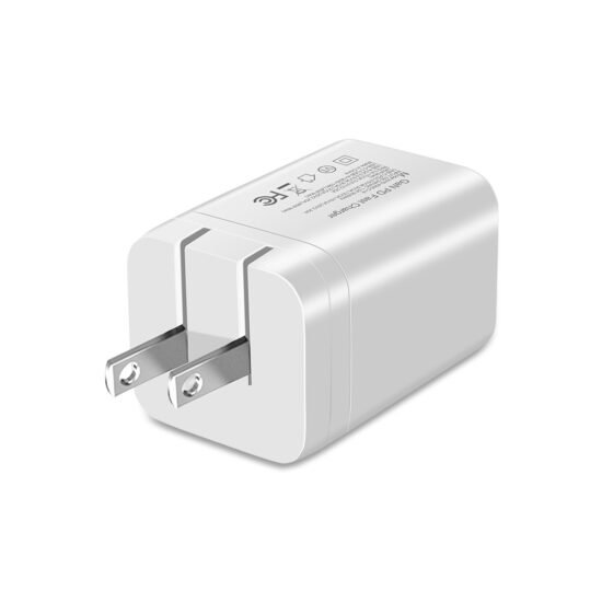 45W GaN USB-C Charger with Foldable US Plug for iPhone 15