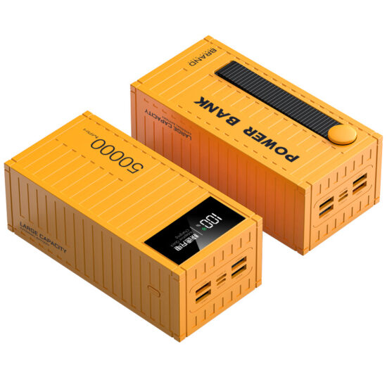 66W fast charging 50000mAh outdoor rugged container-style power bank