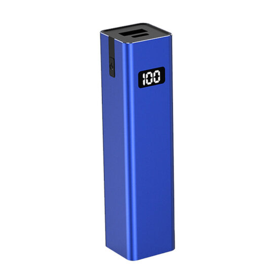 5000mAh Type-C power bank with PD fast charging and LED display