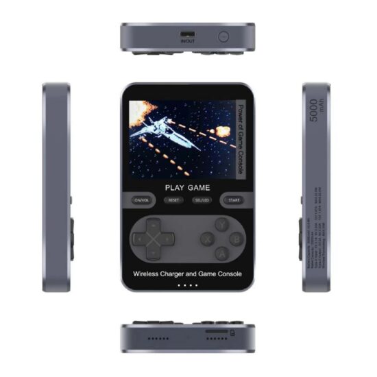 Game console design wireless magnetic 5000mAh power bank with 22.5W fast charge