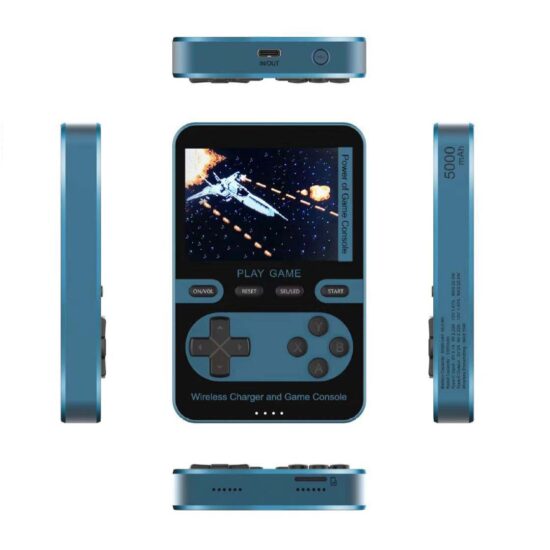 Game console design wireless magnetic 5000mAh power bank with 22.5W fast charge

