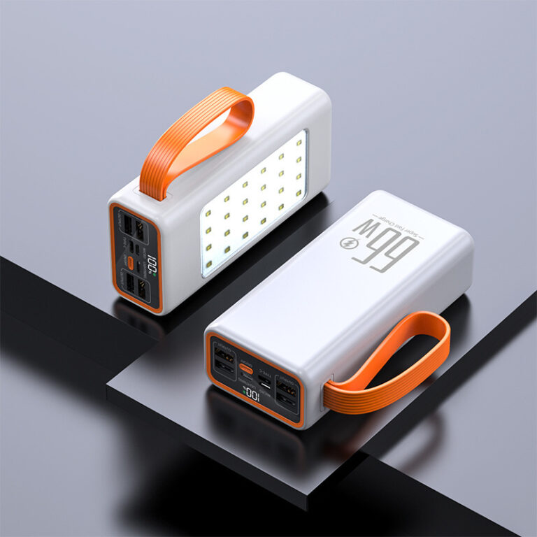 66W Camping Power Bank with LED Light and Digital Display 90000mAh