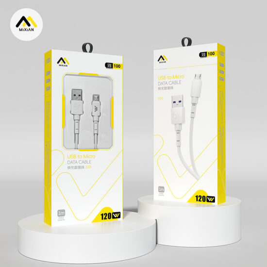 6A 120W Super Fast Charging USB Type-C Cable Compatible with Huawei, Apple, Android
