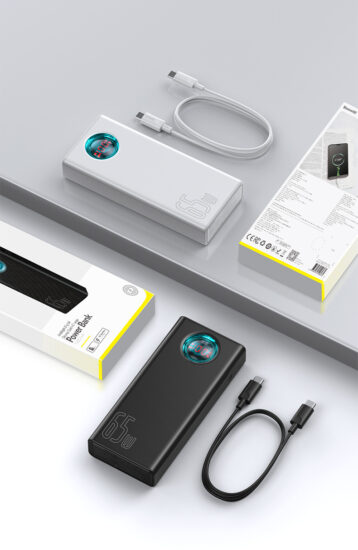 Baseus 30000mAh 65W PD Power Bank with LED Digital Display