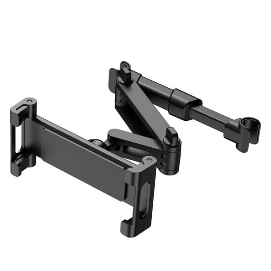 Adjustable Car Backseat Headrest Tablet & Phone Mount

Image TITLE: Universal Rear Seat Car Mount for Phones and Tablets

图片描述: A telescopic car backseat holder with secure clamp design, compatib