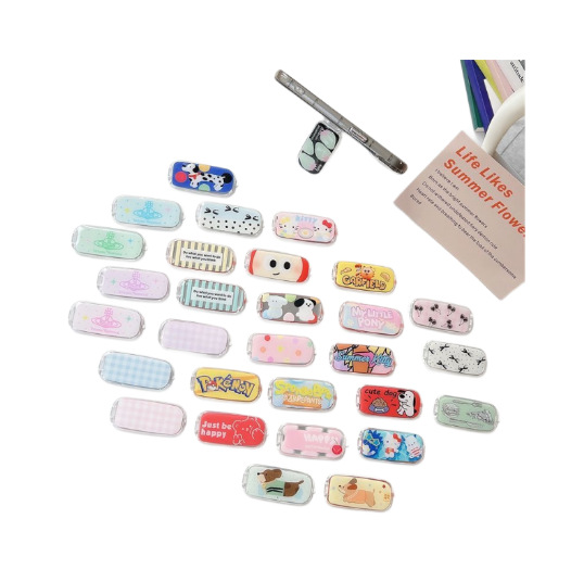 Cute Foldable Dog Mirror Phone Stand for Makeup & Viewing