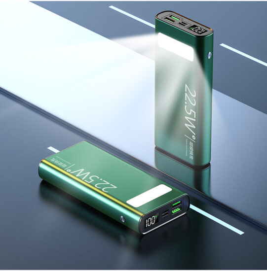 Fast Charging 20000/30000mAh Power Bank with Digital Display and Custom Logo