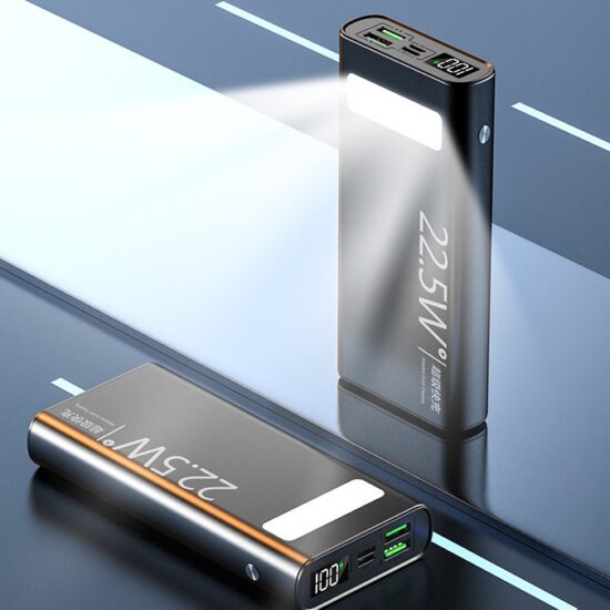 Fast Charging 20000/30000mAh Power Bank with Digital Display and Custom Logo