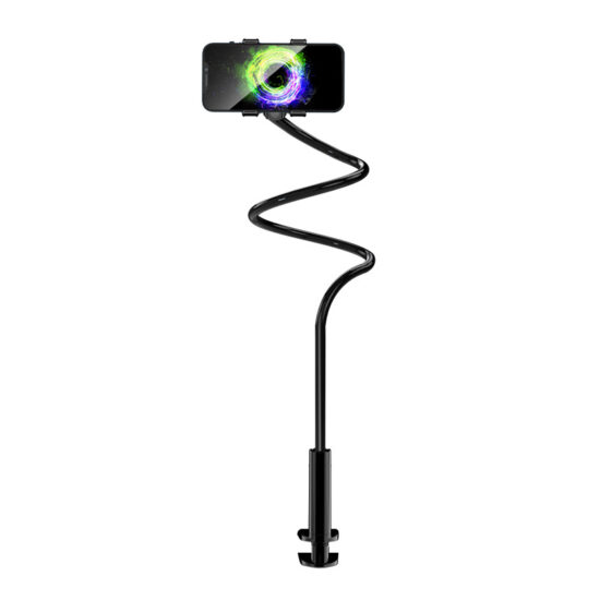 Flexible Universal Rotating Phone Holder for Desktop and Bedside