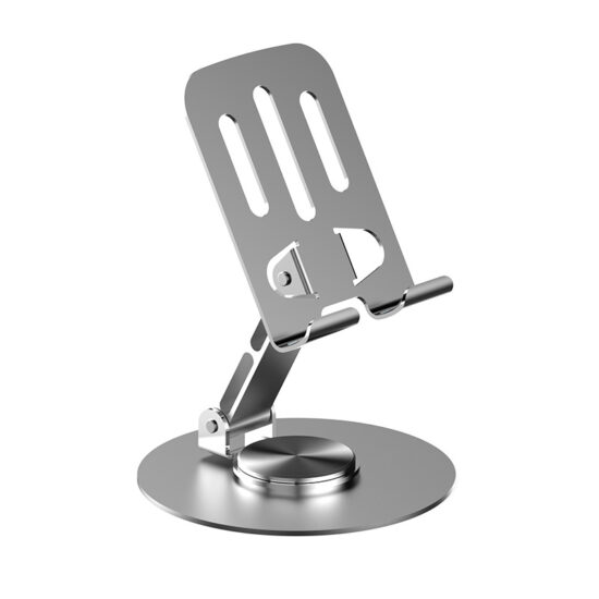 Foldable Adjustable Metal Phone Stand for Desk