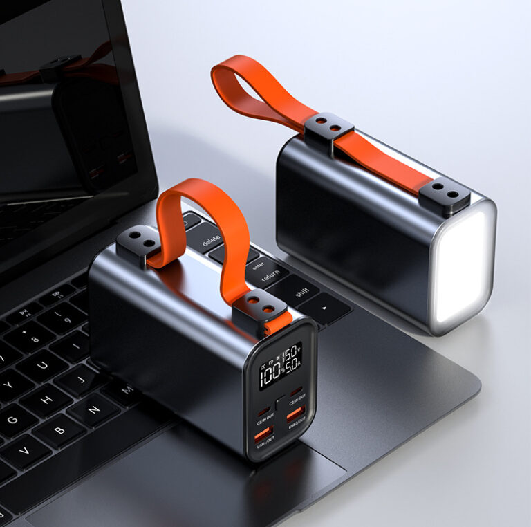 30000mAh high capacity power bank with 100W PD fast charging