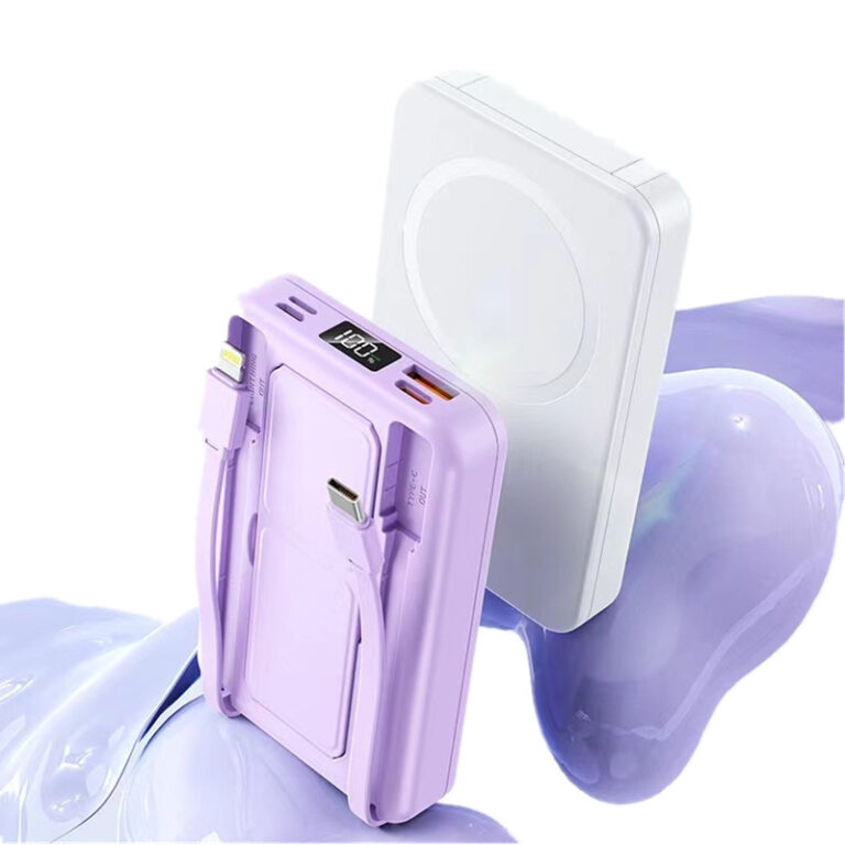 20000mAh Magnetic Wireless Power Bank with PD Charging and Stand