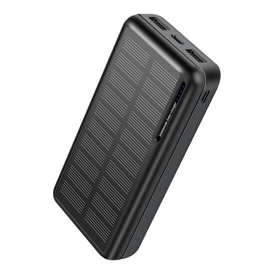 30000mAh Solar Power Bank with Dual USB Output and PSE Certification