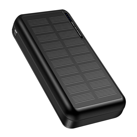 30000mAh Solar Power Bank with Dual USB Output and PSE Certification