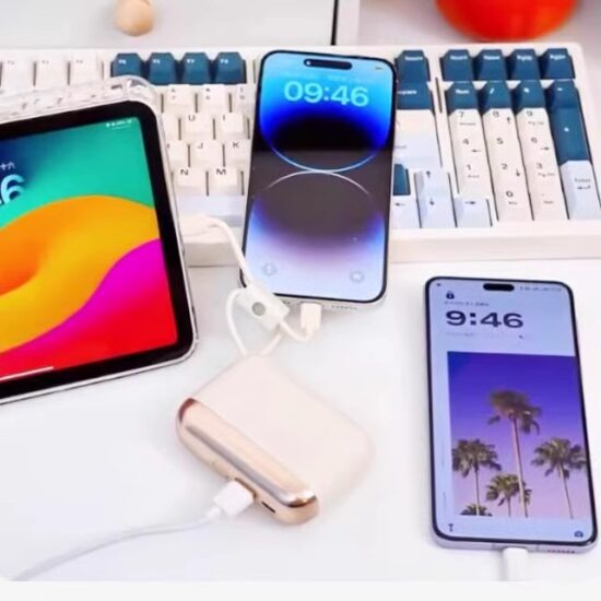 HuanXiang S5 ultra-thin 10000mAh mini power bank with 22.5W fast charging
