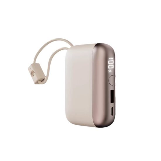 HuanXiang S5 ultra-thin 10000mAh mini power bank with 22.5W fast charging
