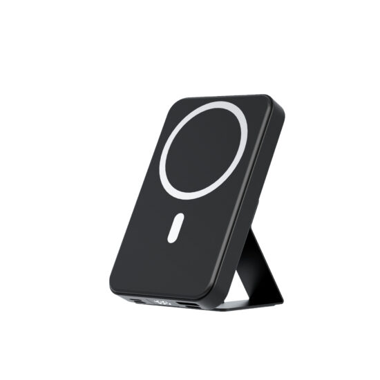 MagSafe wireless power bank with foldable stand and 10000mAh capacity