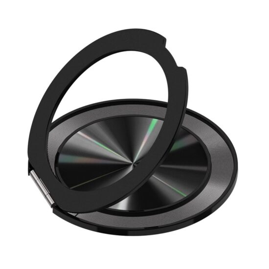 360° Magnetic Rotating Ultra-Thin Phone Ring Stand for Car and Desk